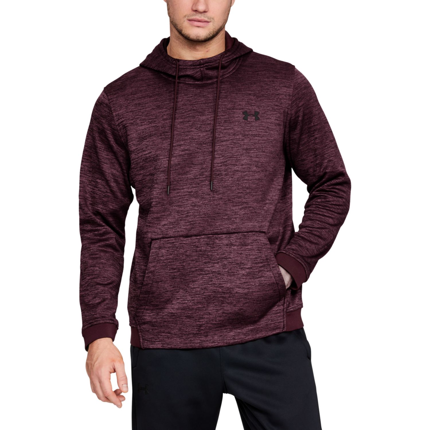 under armour men's armour fleece twist hoodie