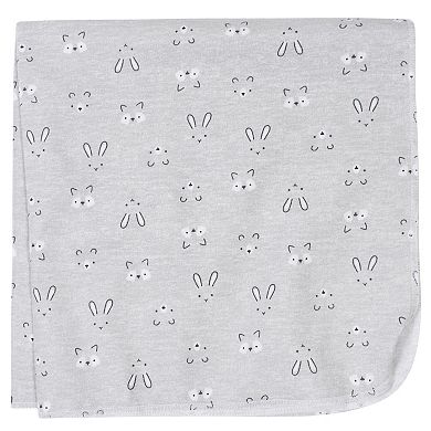 Just Born 4-pack Flannel Triangle Swaddle Blankets