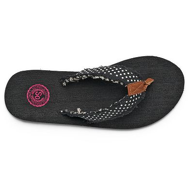 Women's SO® Frayed Lami Sandals