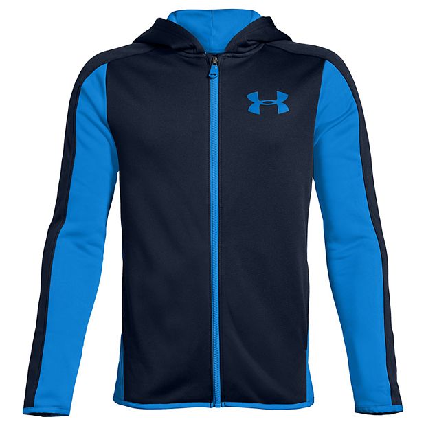  Under Armour Boys ArmourFleece Full Zip Hoodie, (001) Black / /  Black, Youth X-Small: Clothing, Shoes & Jewelry