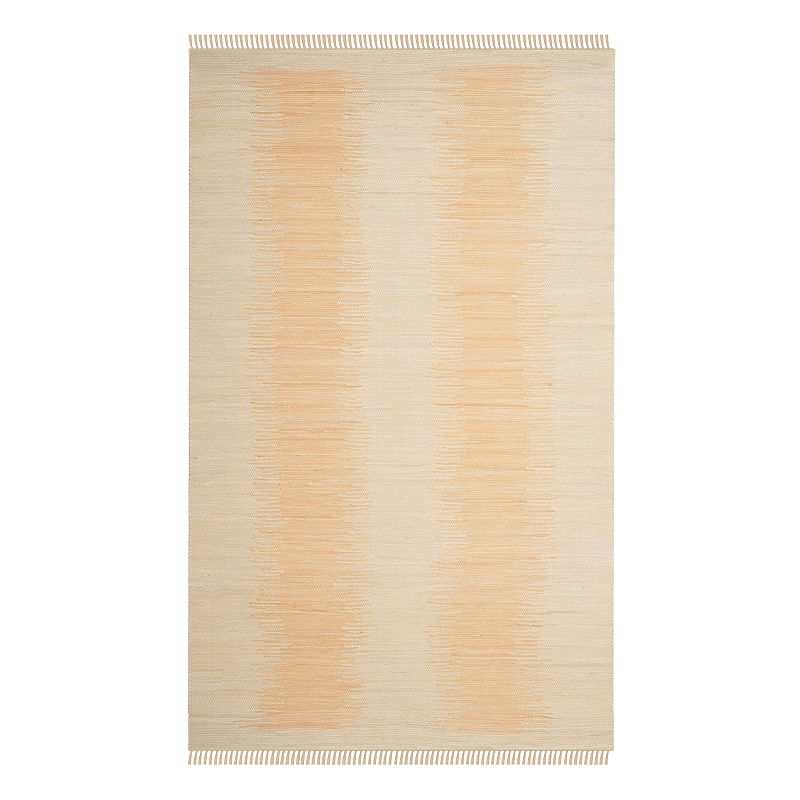 Safavieh Montauk Domenica Abstract Striped Rug, White, 6X9 Ft