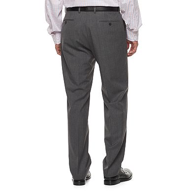 Men's Chaps Performance Series Classic-Fit 4-Way Stretch Linen Suit Pants