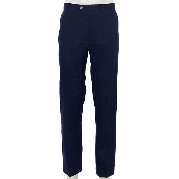 Men's Chaps Performance Series ClassicFit 4Way Stretch Linen Suit Pants