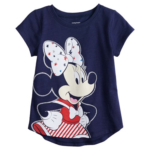 Disney's Minnie Mouse Baby Girl Patriotic Graphic Tee by Jumping Beans®