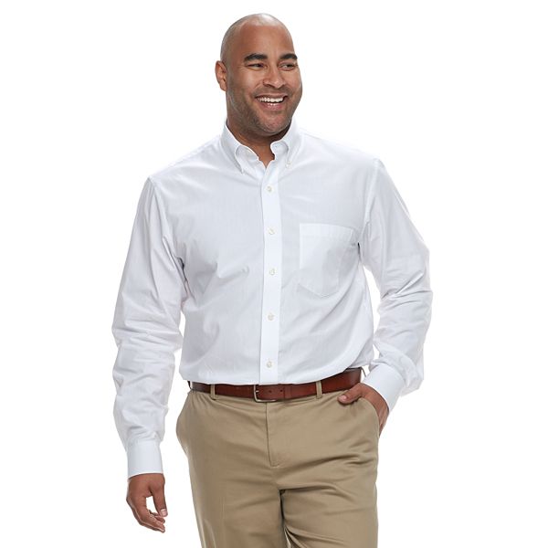 Big & Tall IZOD Premium Essentials ClassicFit ButtonDown Shirt