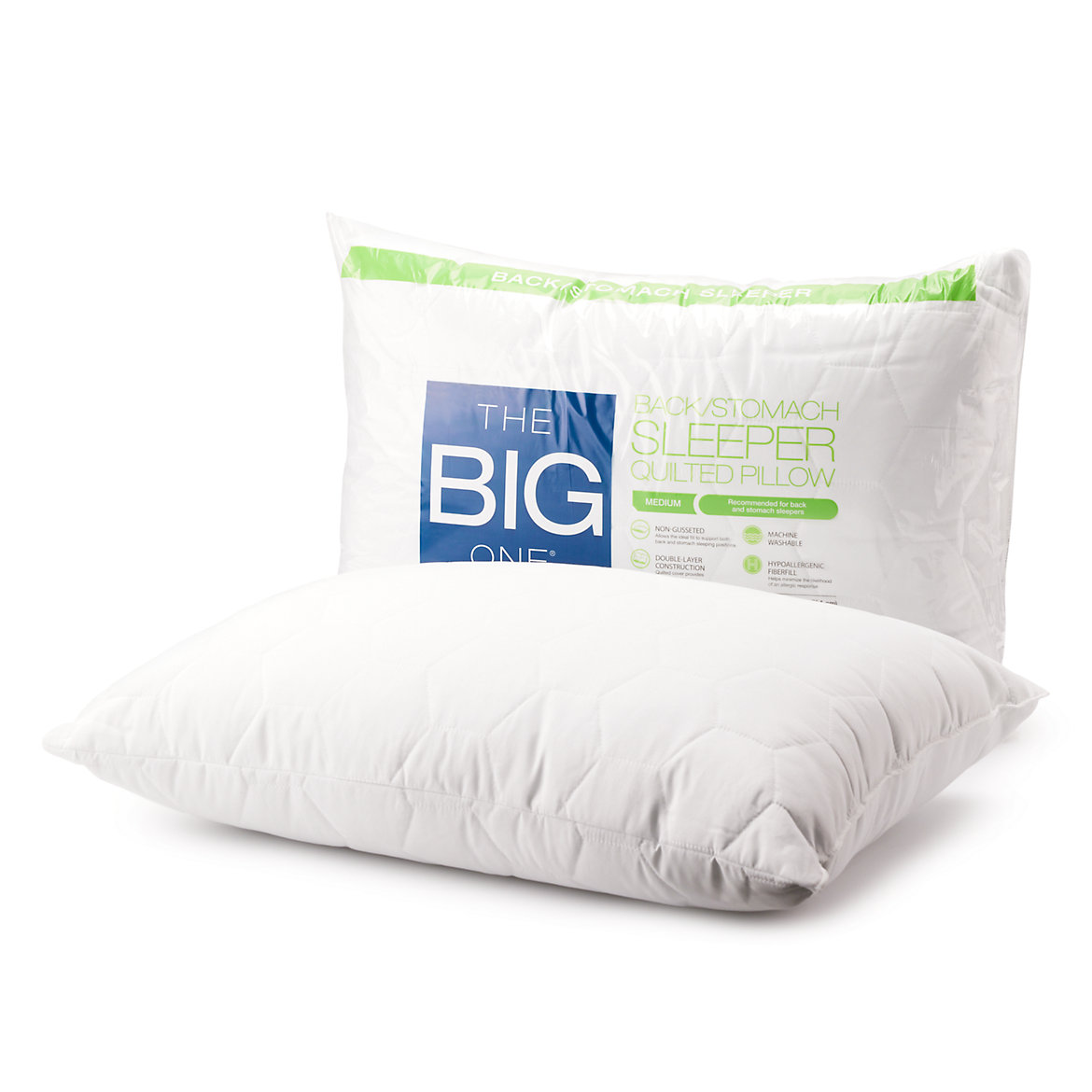 The Big One® Quilted Back & Stomach Sleeper Bed Pillow | Kohls