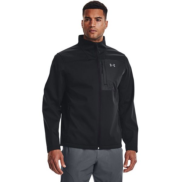 Men's Under Armour ColdGear&reg; Infrared Shield Softshell Jacket - Black (S)