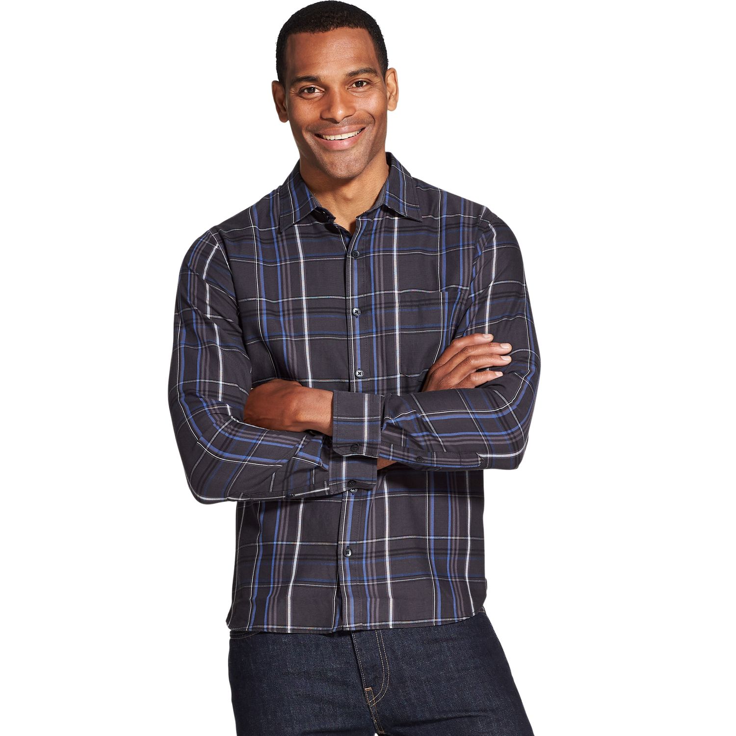 Big \u0026 Tall Van Heusen Never Tuck Slim 