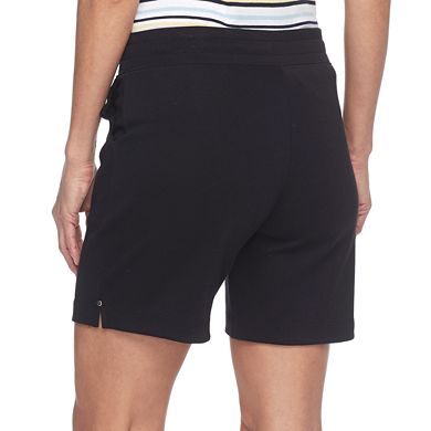 Women's Croft & Barrow® Knit Berumda Shorts