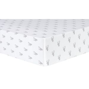 Trend Lab Flannel Crib Sheet