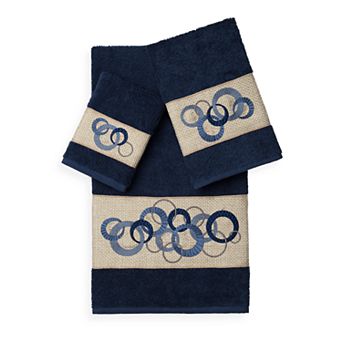 Linum Home Textiles Annabelle 3 pc Embellished Bath Towel Set