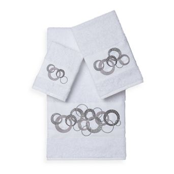 Linum Home Textiles Annabelle 3 pc Embellished Bath Towel Set