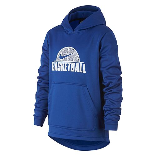 Boys 820 Nike Therma Basketball Pullover Hoodie