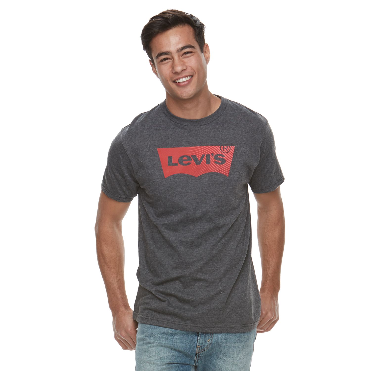 grey levis t shirt mens