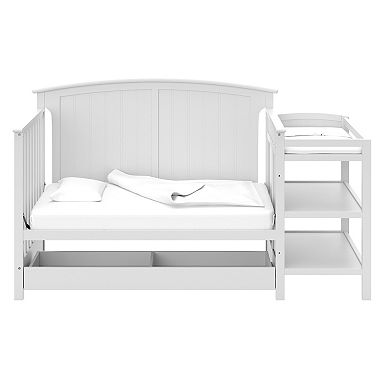 Storkcraft Steveston 4-in-1 Crib and Changer with Drawer