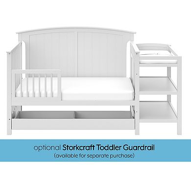 Storkcraft Steveston 4-in-1 Crib and Changer with Drawer