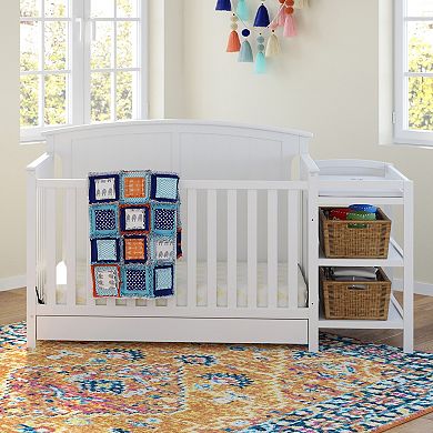 Storkcraft Steveston 4-in-1 Crib and Changer with Drawer