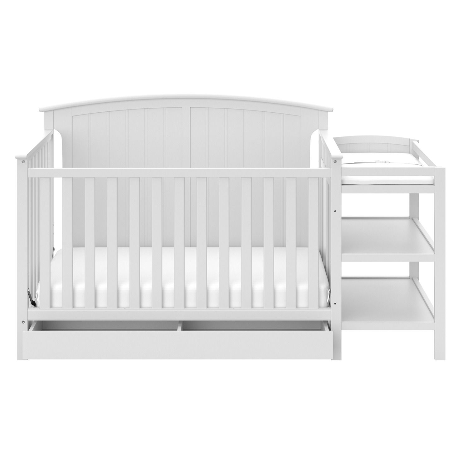 storkcraft 4 in 1 crib with changing table