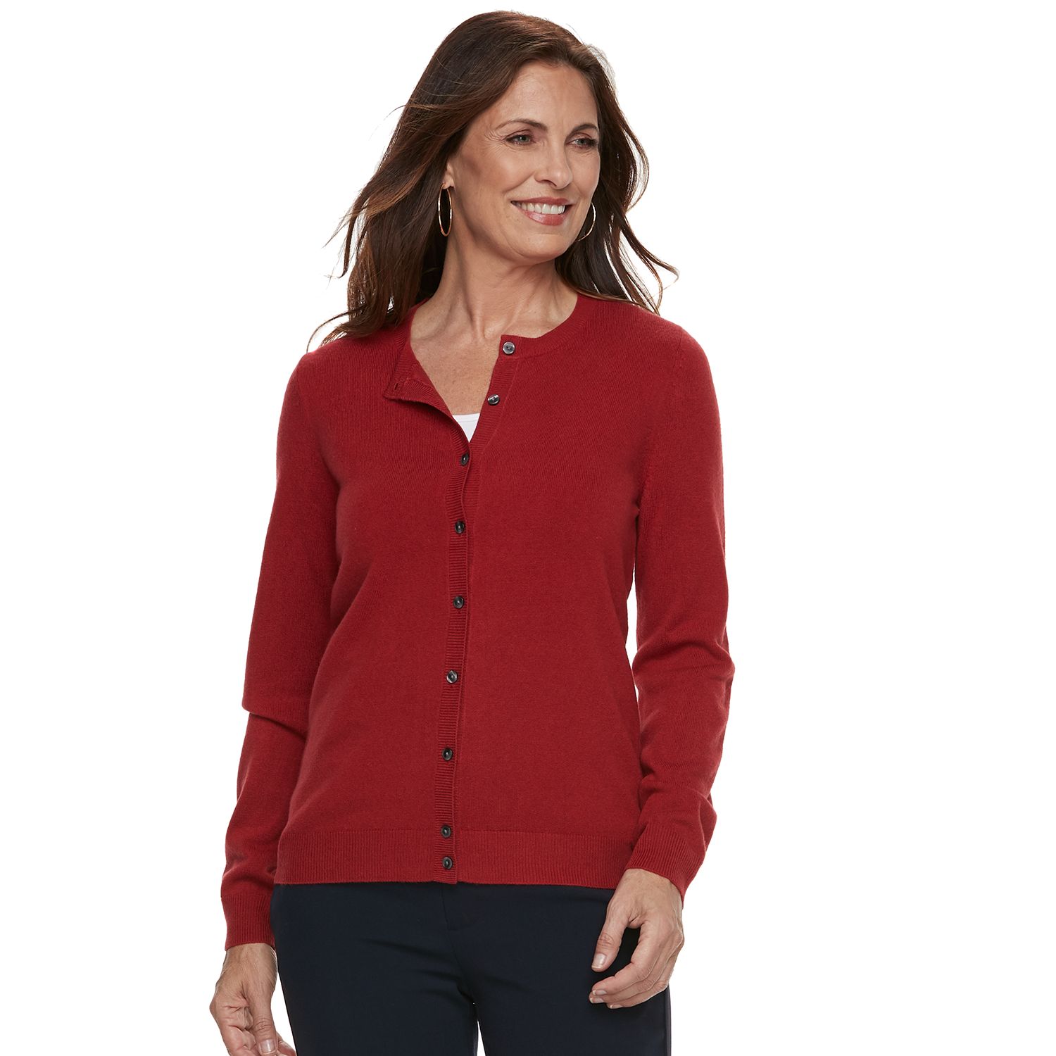 kohls petite cardigans