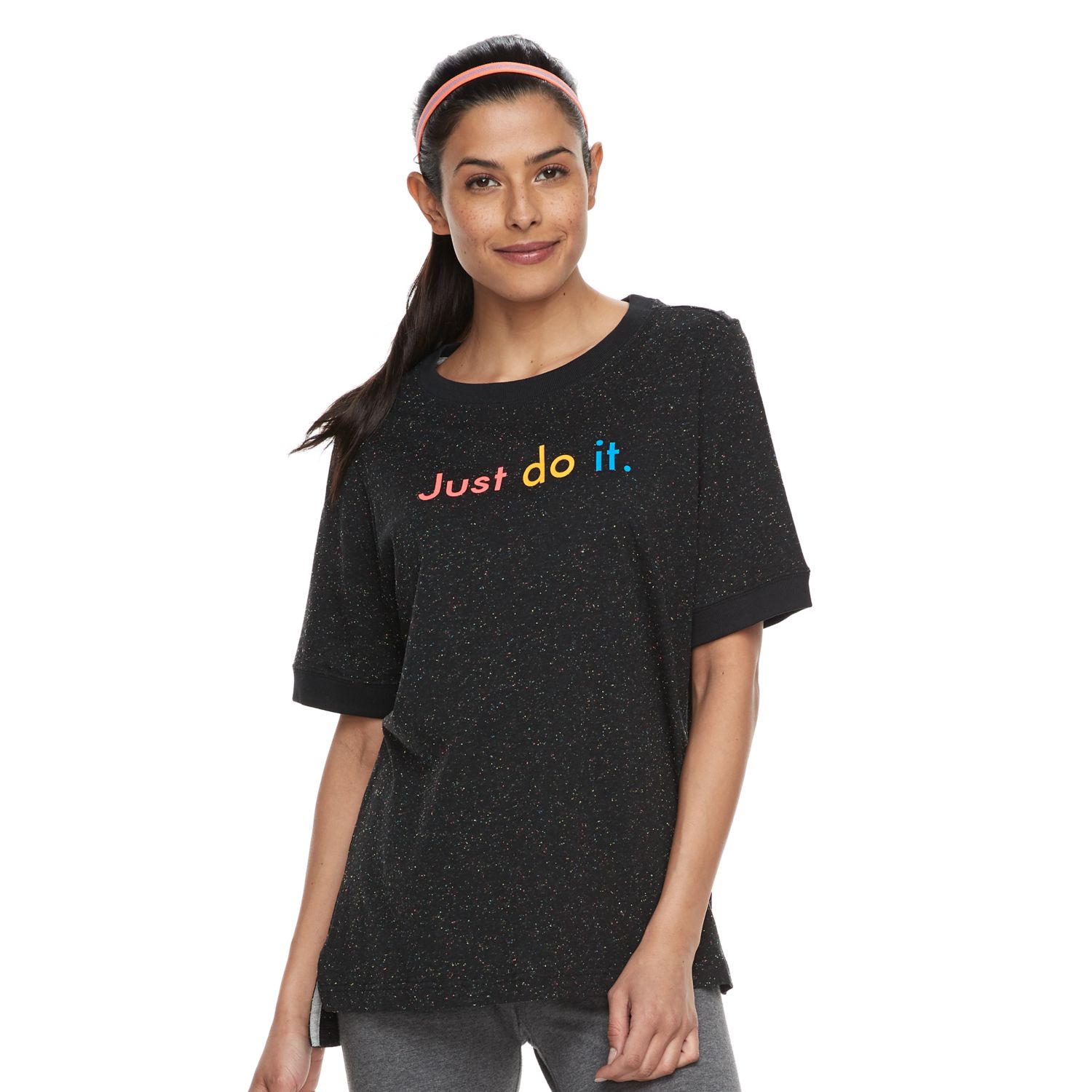 nike just do it long sleeve women's