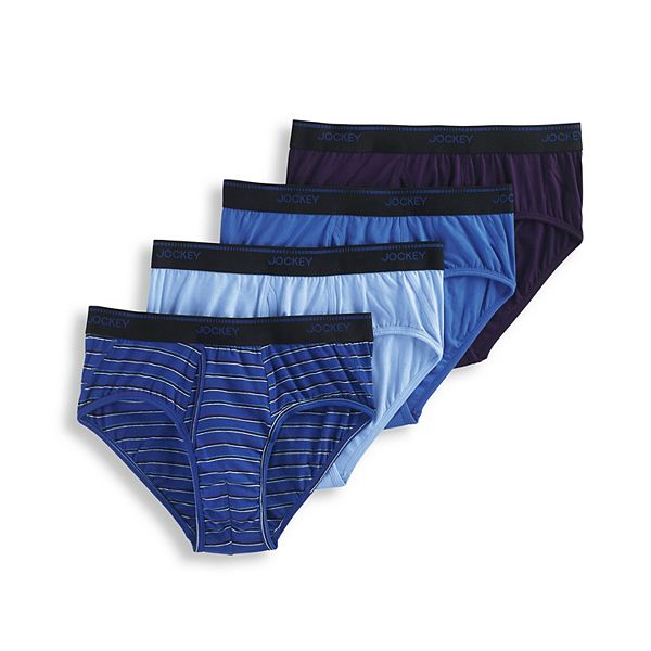4 Pack Jockey Men's Underwear MaxStretch Brief