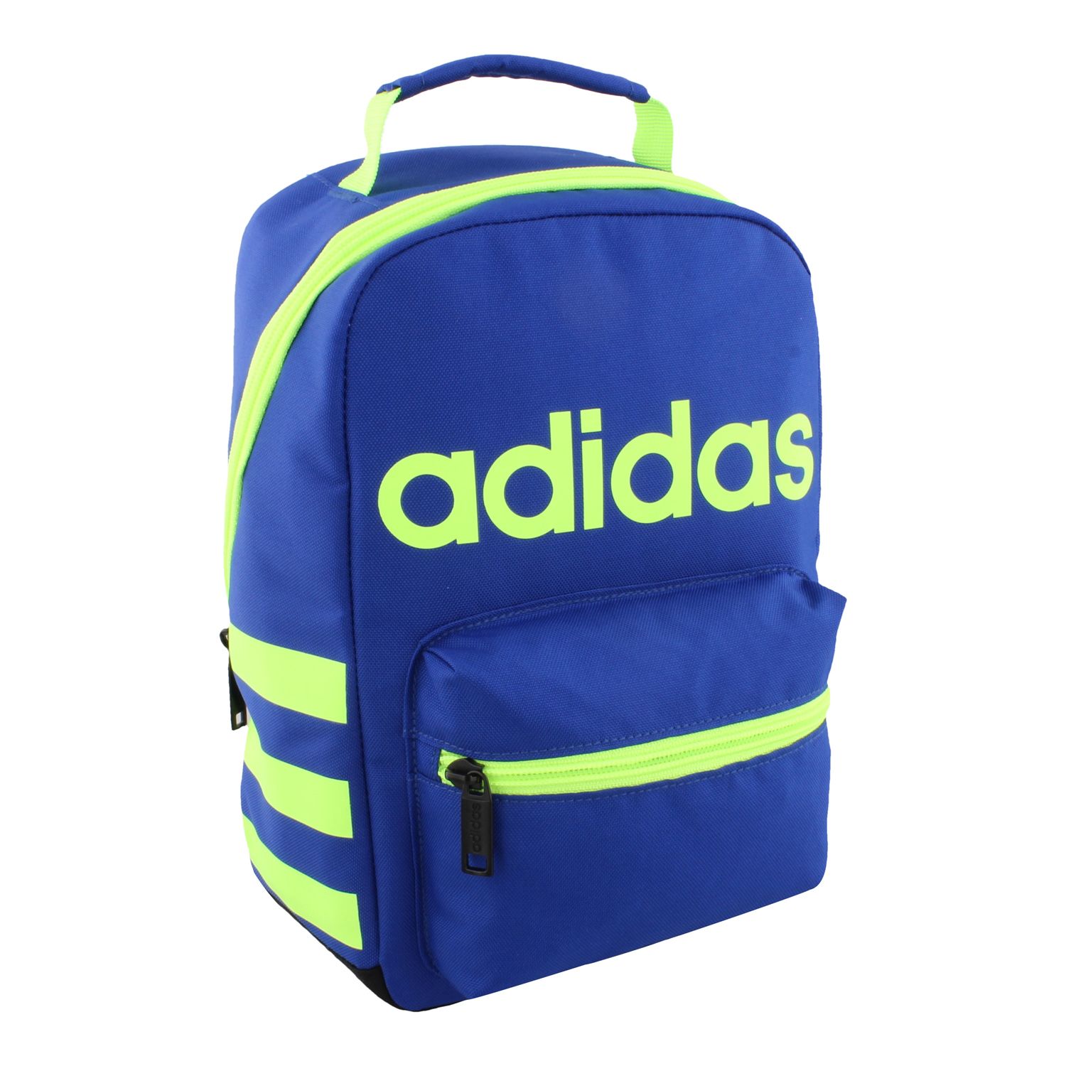 blue adidas lunch bag