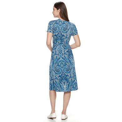 Women's Croft & Barrow® Surplice Dress