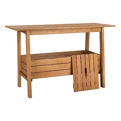 Safavieh Indoor / Outdoor Storage Bar Table  