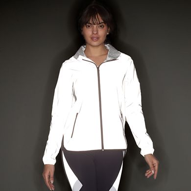 Women's FILA SPORT® Reflective Zip-Up Woven Jacket