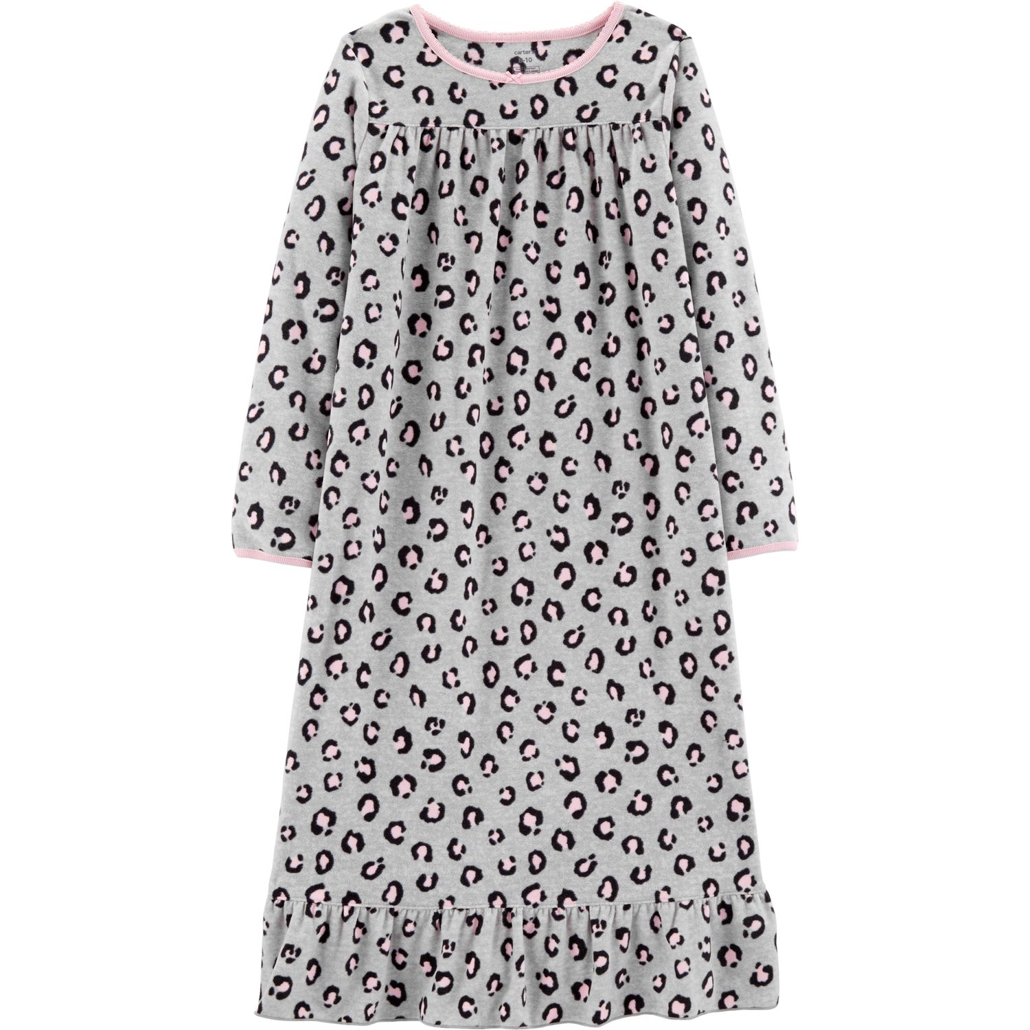 girls fleece nightdress