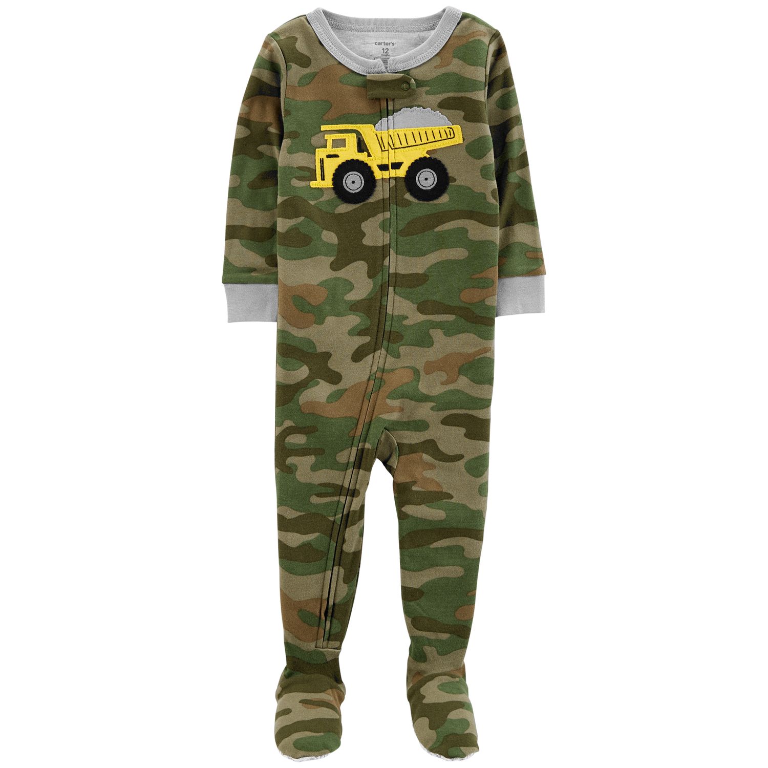 baby camo pajamas