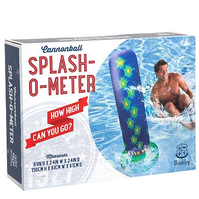 Inflatable Splash-O-Meter