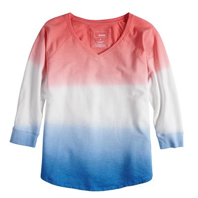 Women's Sonoma Goods For Life® Drop Sleeve V-Neck Sweatshirt