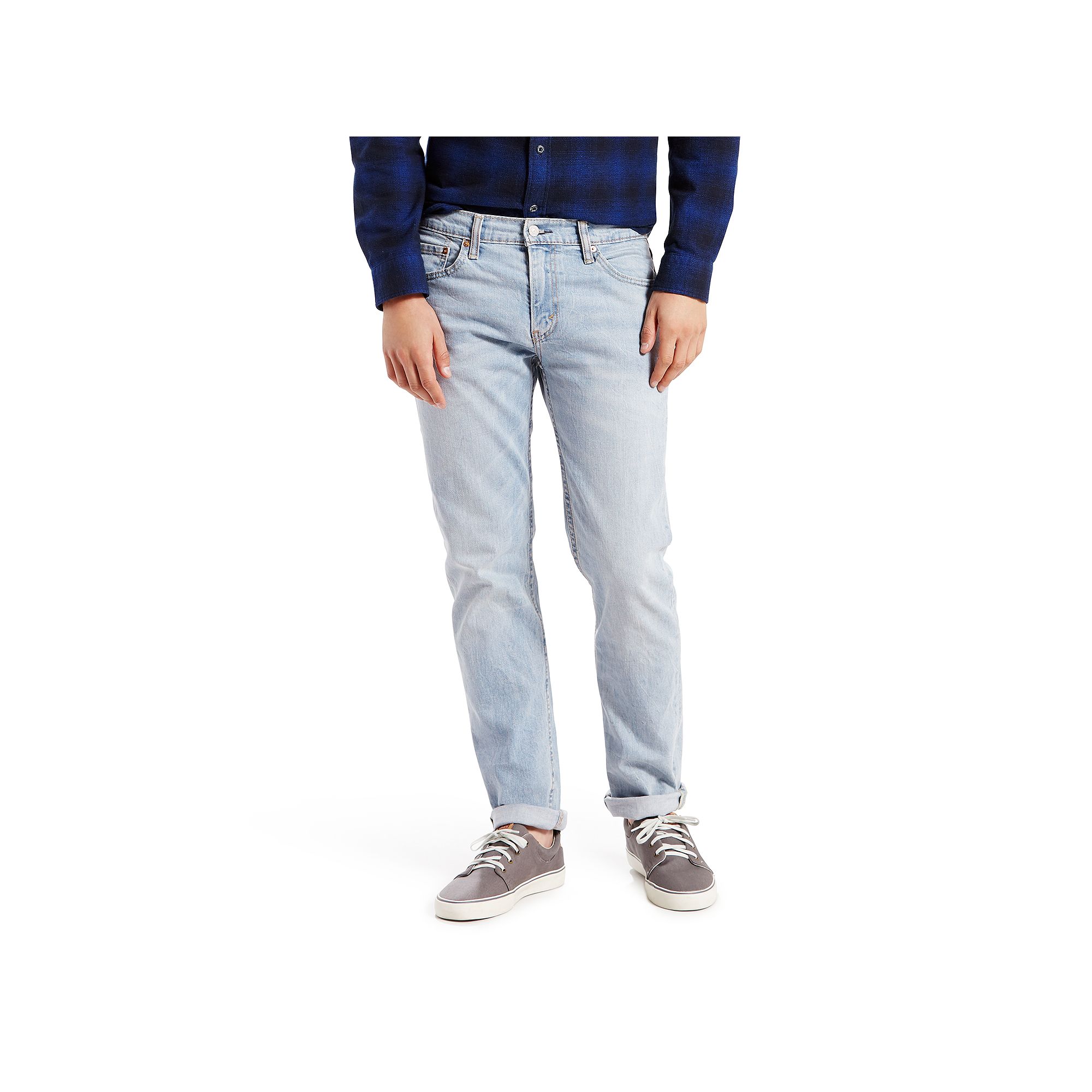 Mens Levis® 511™ Slim Fit Stretch Jeans, Size: 28 X 30, Blue Grey