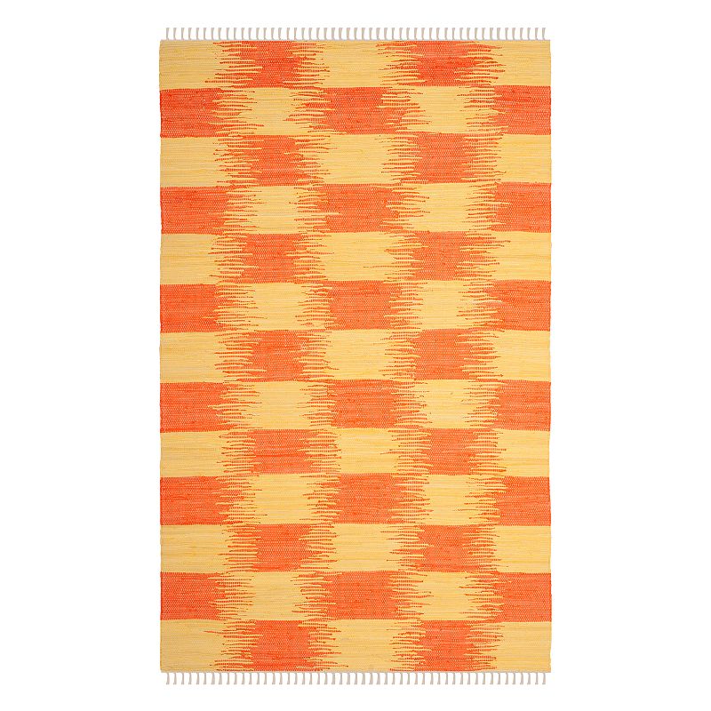 Safavieh Montauk Barrett Geometric Rug, Yellow, 8X10 Ft