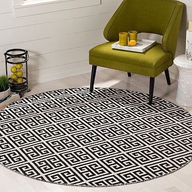 Safavieh Montauk Dani Greek Key Tile Rug