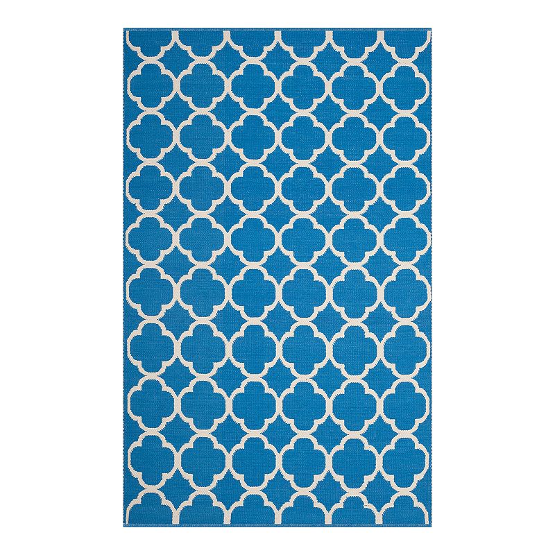 Safavieh Montauk Beckham Trellis Rug, Blue, 5X8 Ft