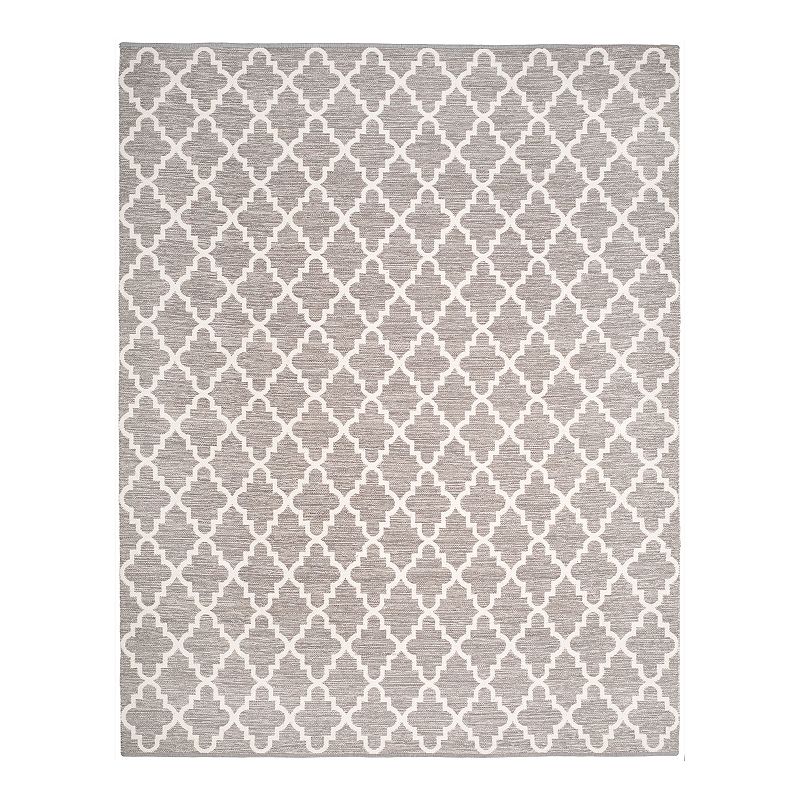 Safavieh Montauk Jordan Trellis Rug, Grey, 6X9 Ft