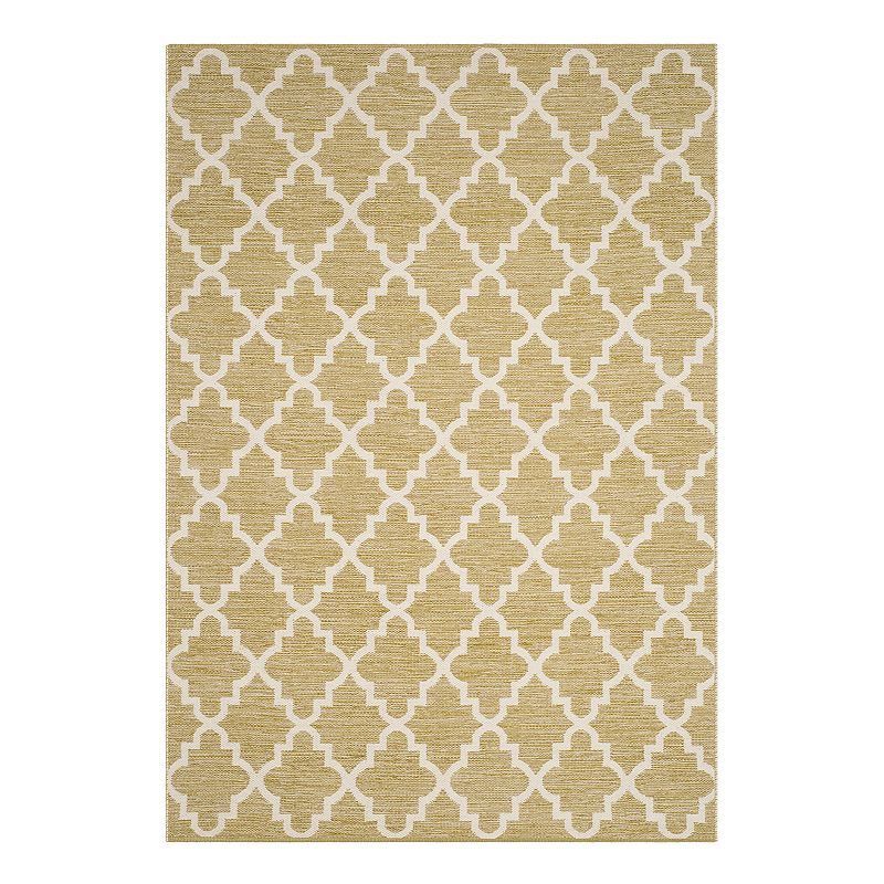 Safavieh Montauk Jordan Trellis Rug, Green, 5X8 Ft