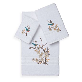 Linum Home Textiles Spring Time 3 pc Embellished Bath Towel Set