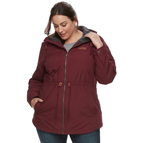 women's columbia chatfield hill hooded anorak jacket