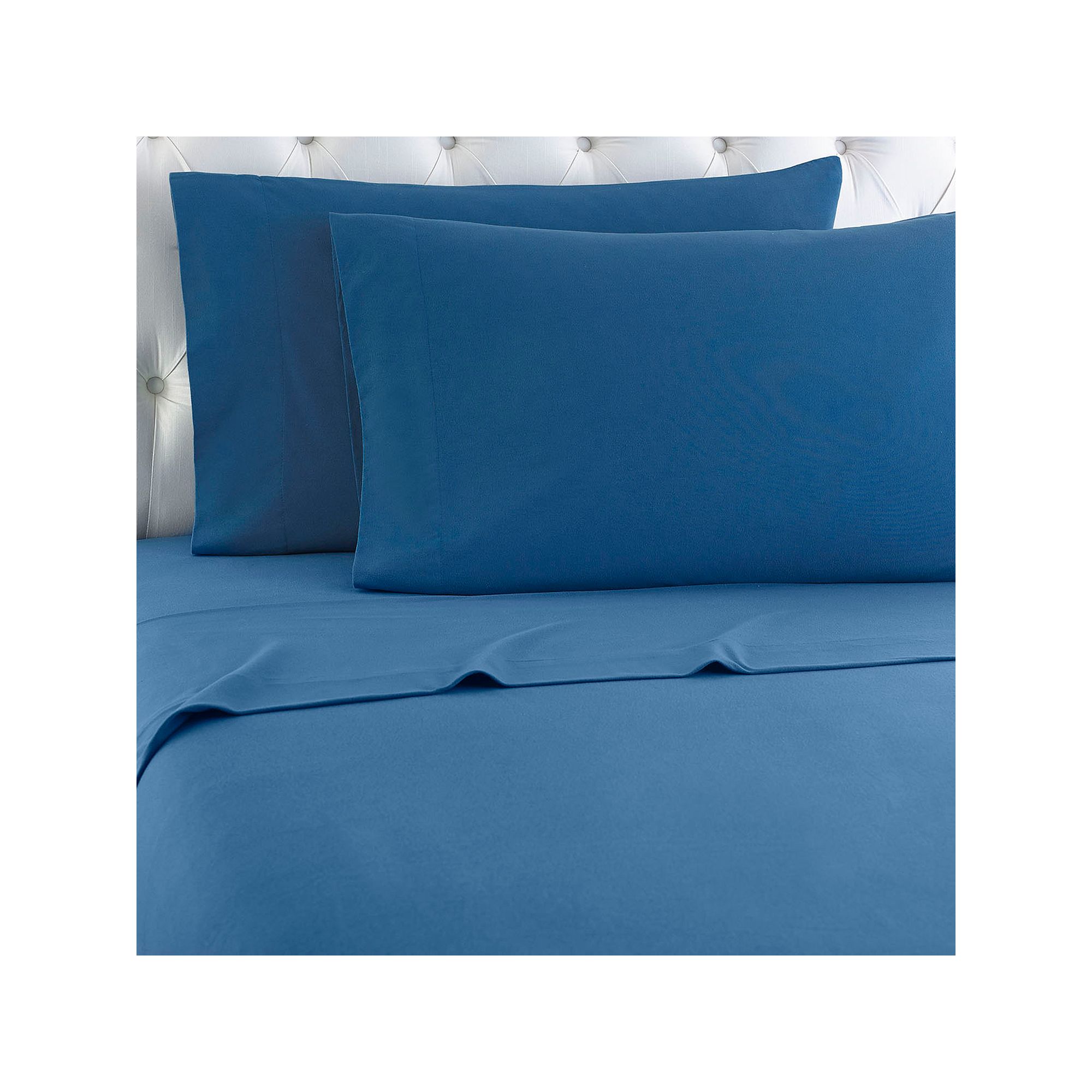 Micro Flannel® Sheet Set, Blue