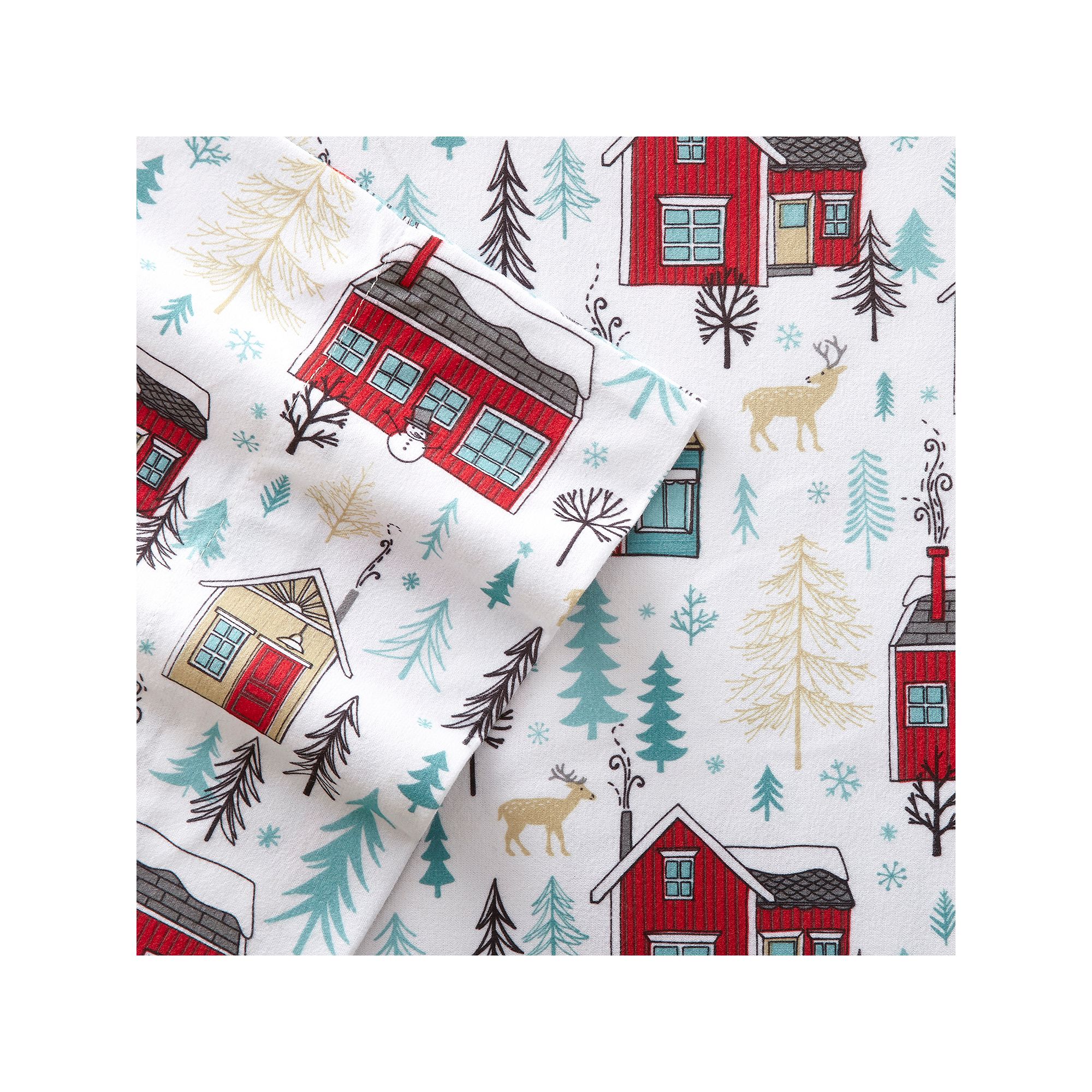 Micro Flannel® Sheet Set, Cabins