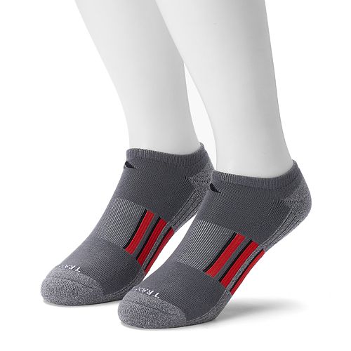 Men's adidas 2-pack Climalite Cushioned Traxion No-Show Socks