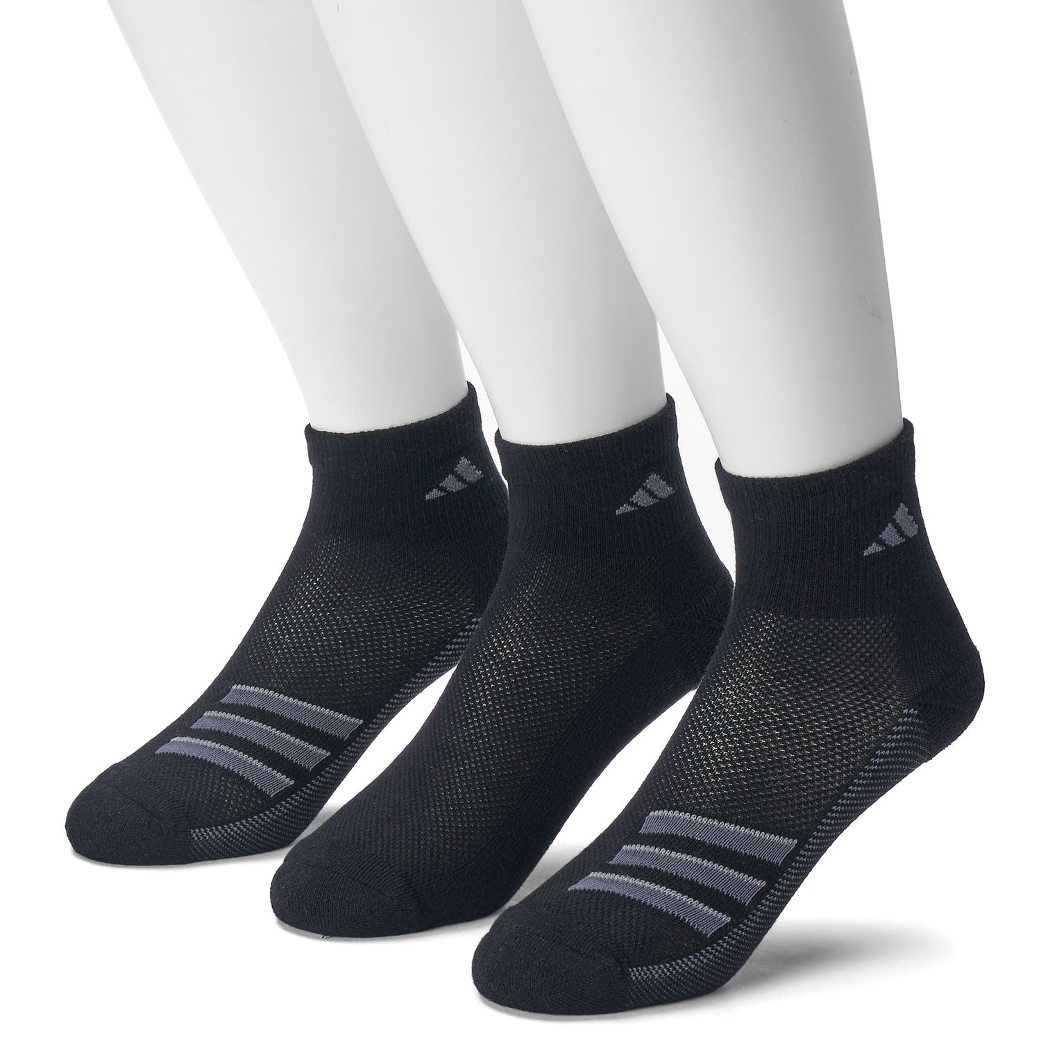 Men's adidas 3-pack Climacool Superlite Quarter Socks