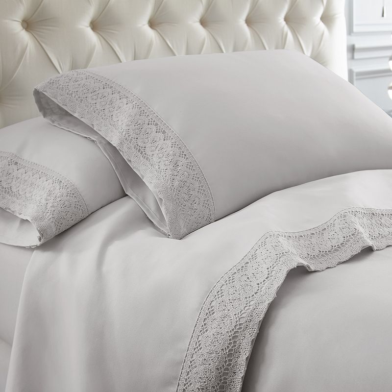 49946796 Pacific Coast Textiles Lace Microfiber Sheet Set,  sku 49946796