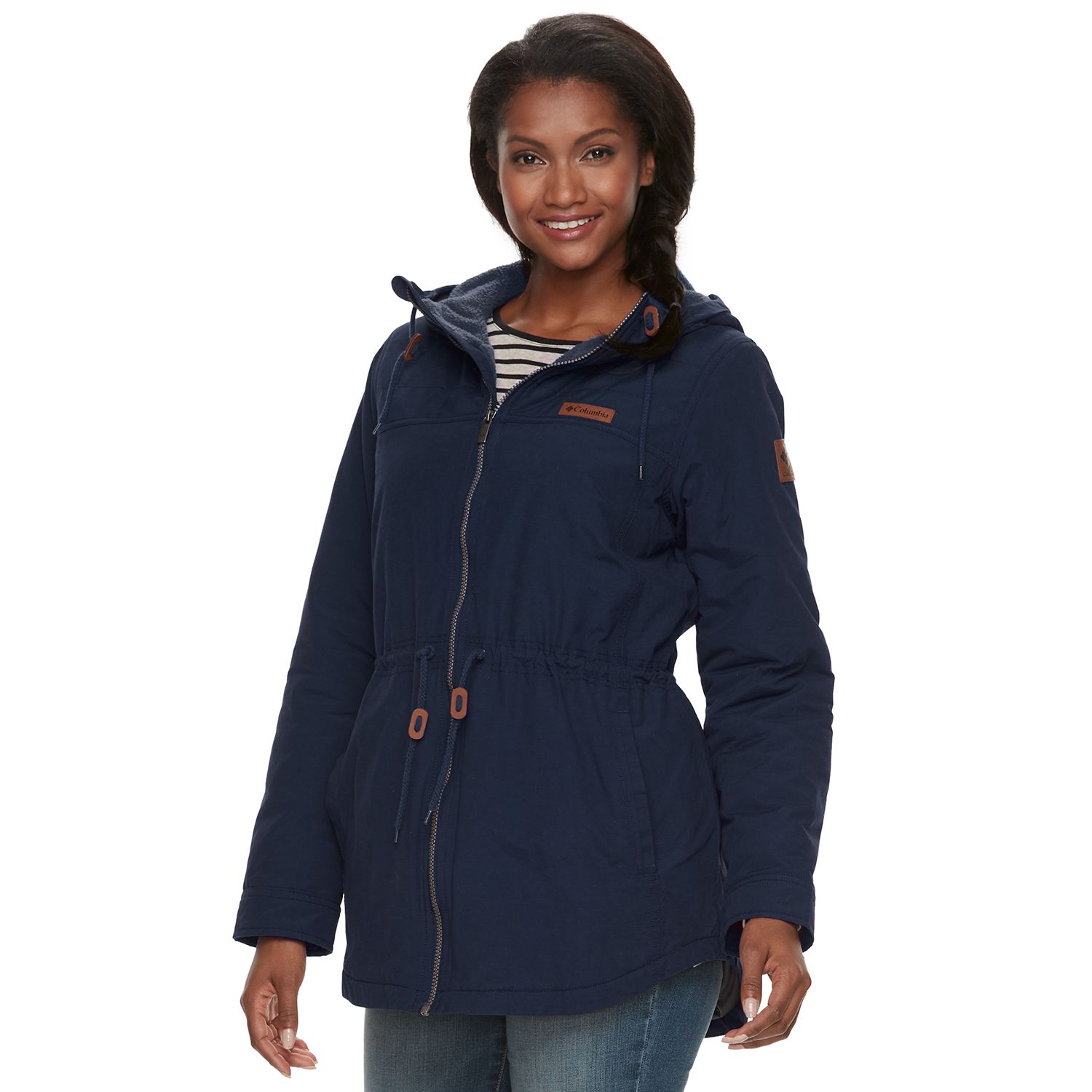 lucky brand missy hooded puffer jacket