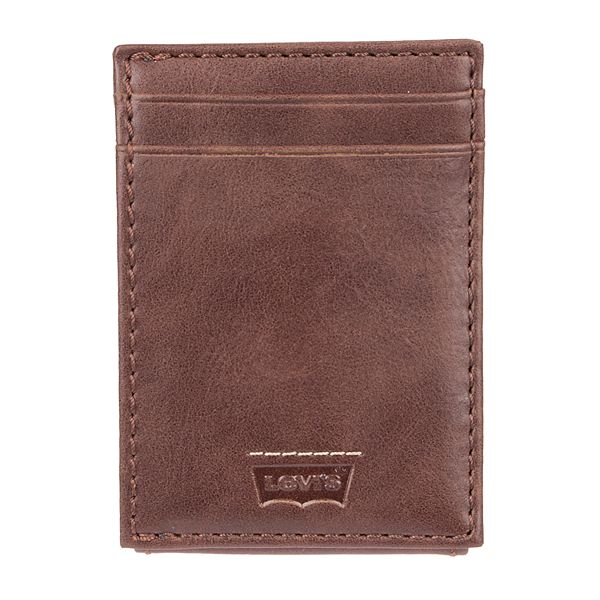 Men's Levi's® RFID-Blocking Front-Pocket Wallet With Magnetic Money Clip