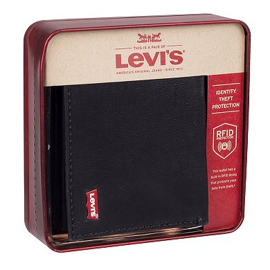 Men's Levi's® RFID-Blocking Extra Capacity Slimfold Wallet 
