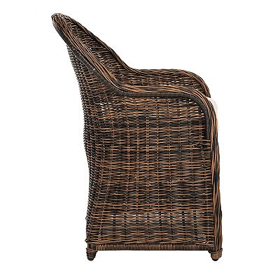Safavieh Indoor / Outdoor Wicker Arm Chair